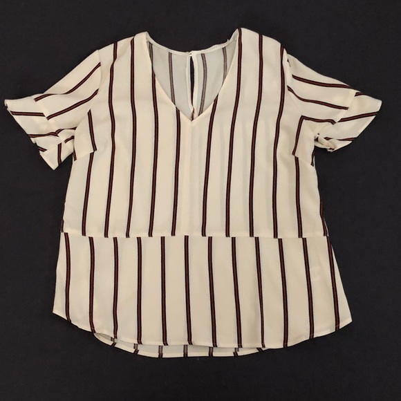 Flowy striped top - Picture 1 of 3